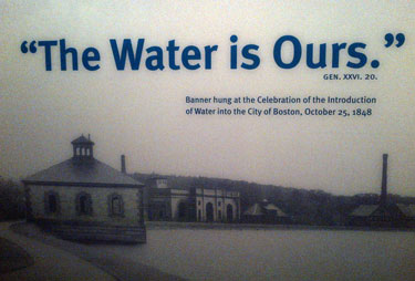 Banner for Water Celebration