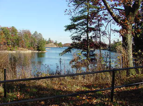 MWRA's High Fells Reservoir could be used as a drinking water supply in an emergency. For public safety and to protect water quality, swimming is not allowed.