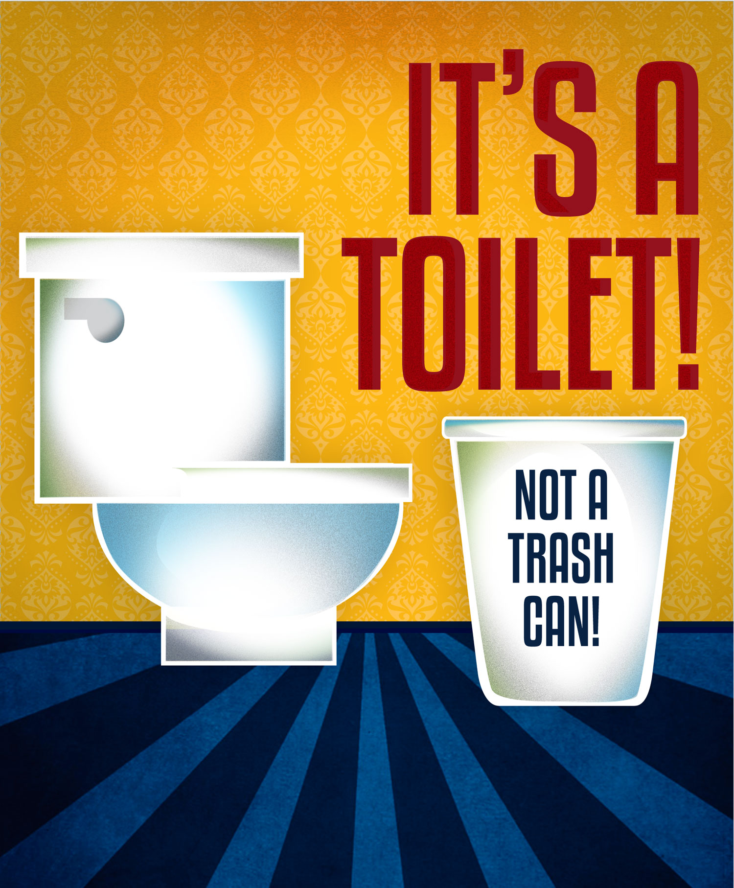 MWRA - It's a toilet, not a trashcan!