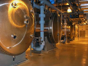 MWRA's John Carroll Water Treatment Plant Ozone Tanks