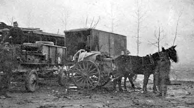 World War I water wagon