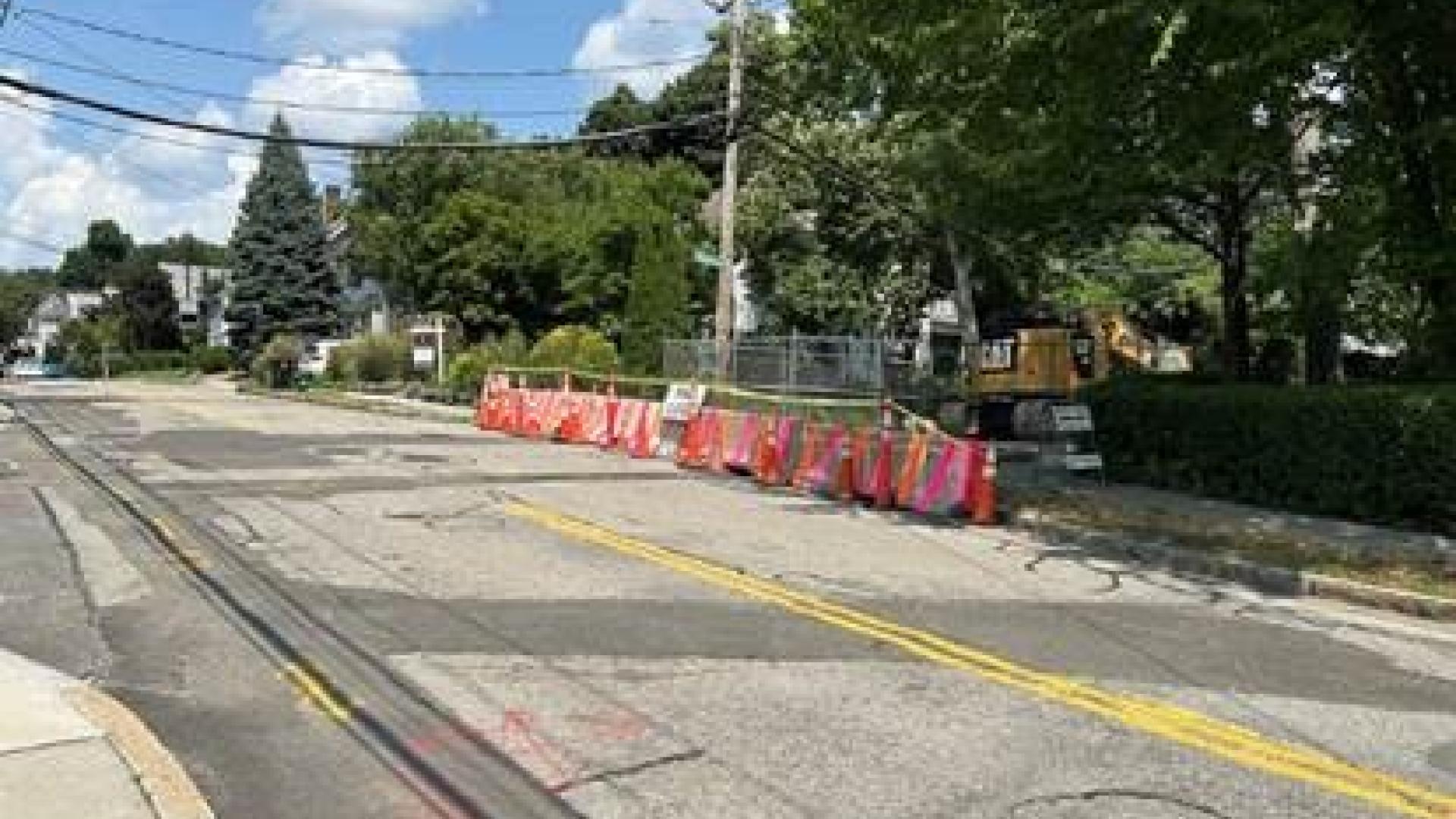 Temporary Road Closure for Meter 2 Installation Vellevue Road in Watertown