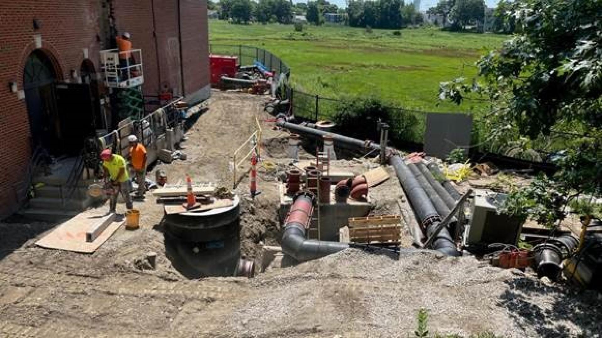 BWPS Improvements Force Main Connection