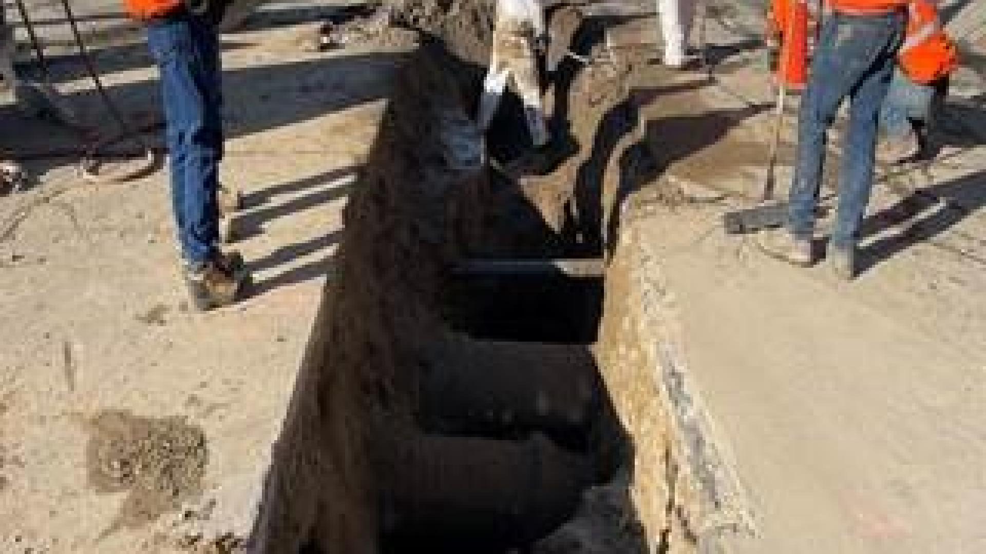 Installing 12” Watertown Water to Meter 40 Mount Auburn Street