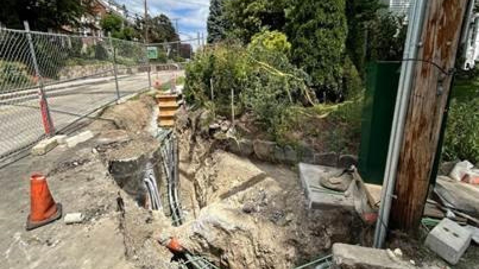New Meter 2 cabinet Bellevue Road in Watertown