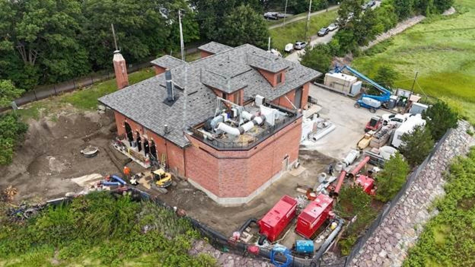 August exterior view