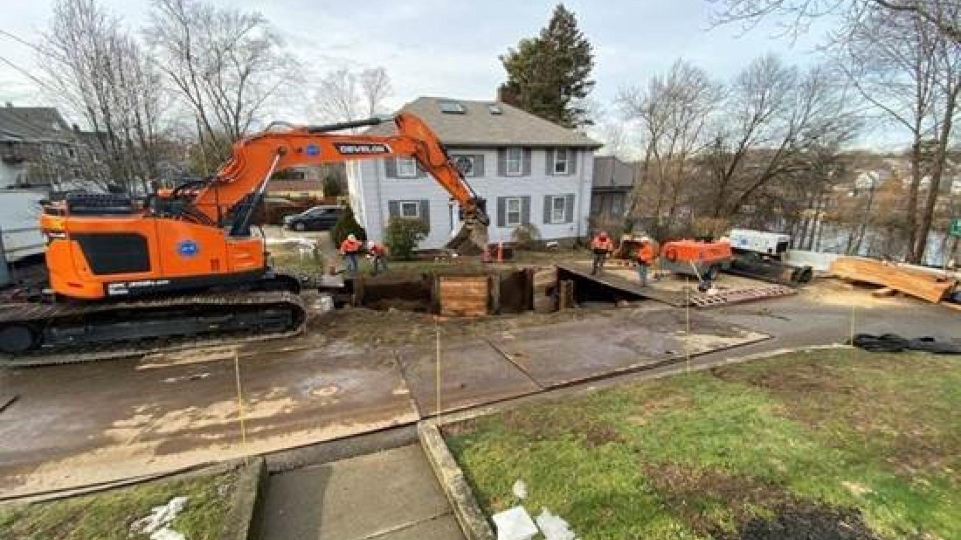 Gate Valve Installation Work on Saint James Terrace (Newton)