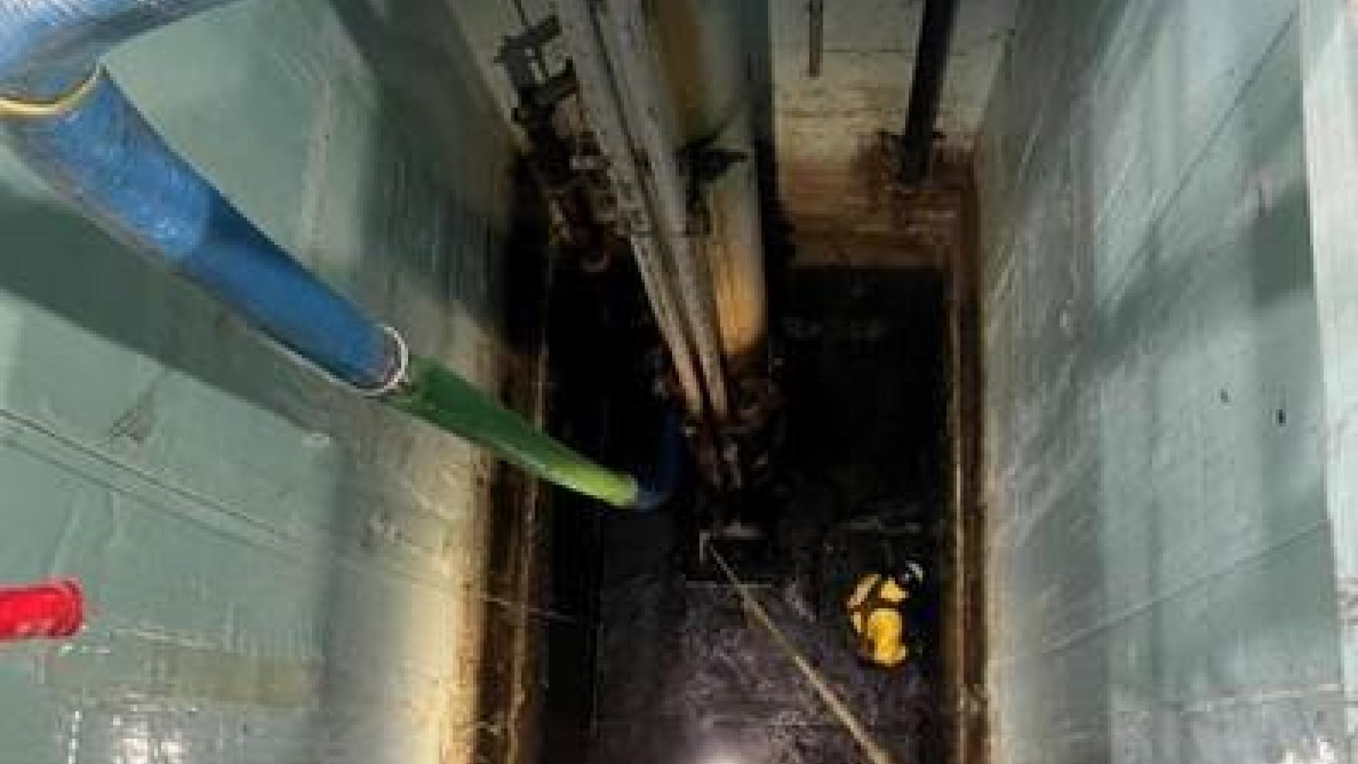 Wet Well #1 cleaning