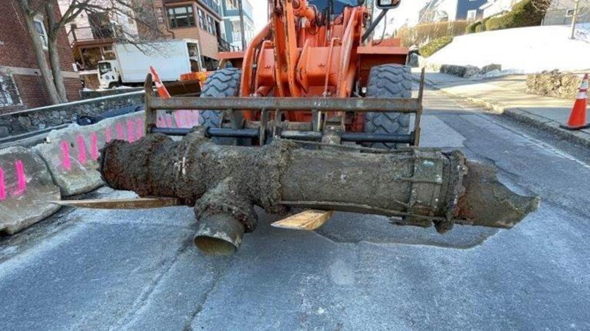 Pipe Meter at Old Meter 2 on Common Street