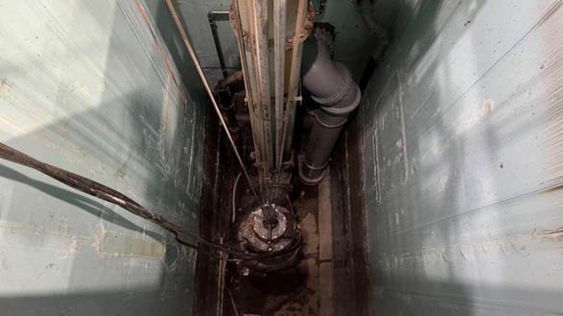 Wet Well 1 work complete, Pump 1 reinstalled