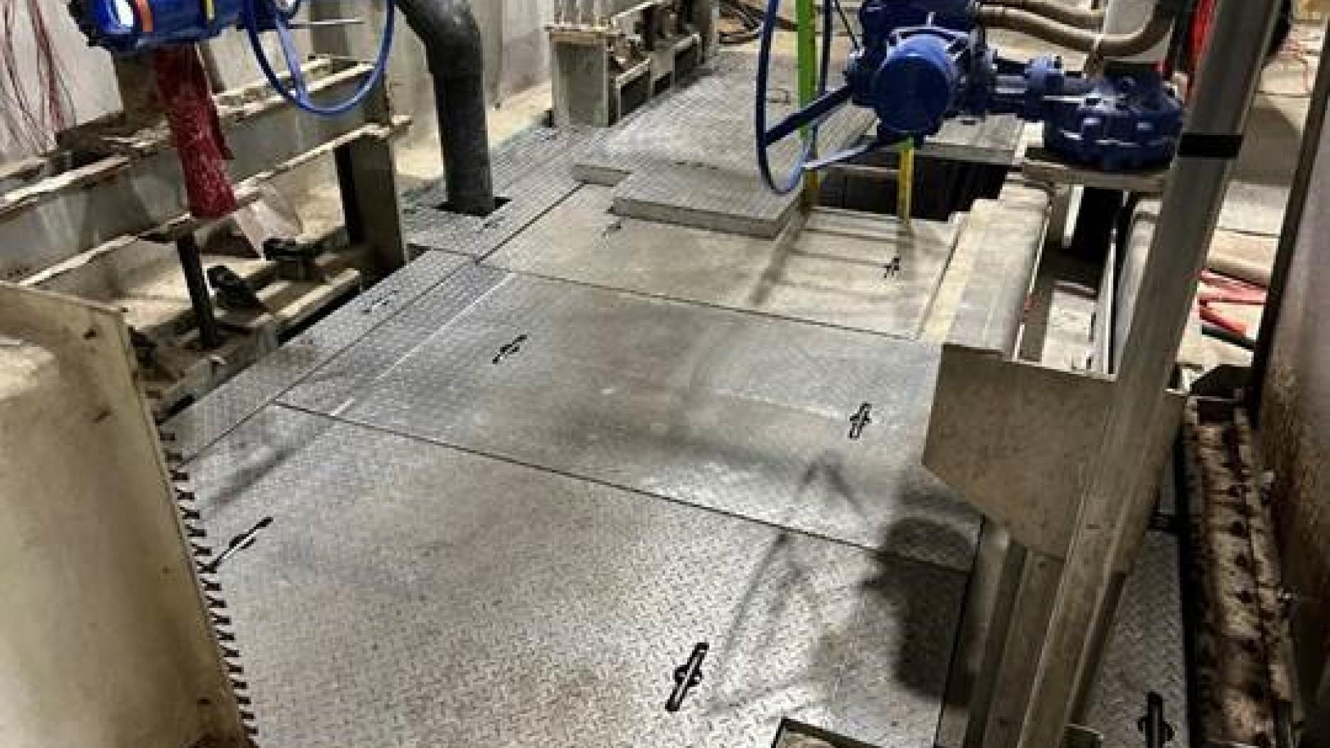 Channel grating covers