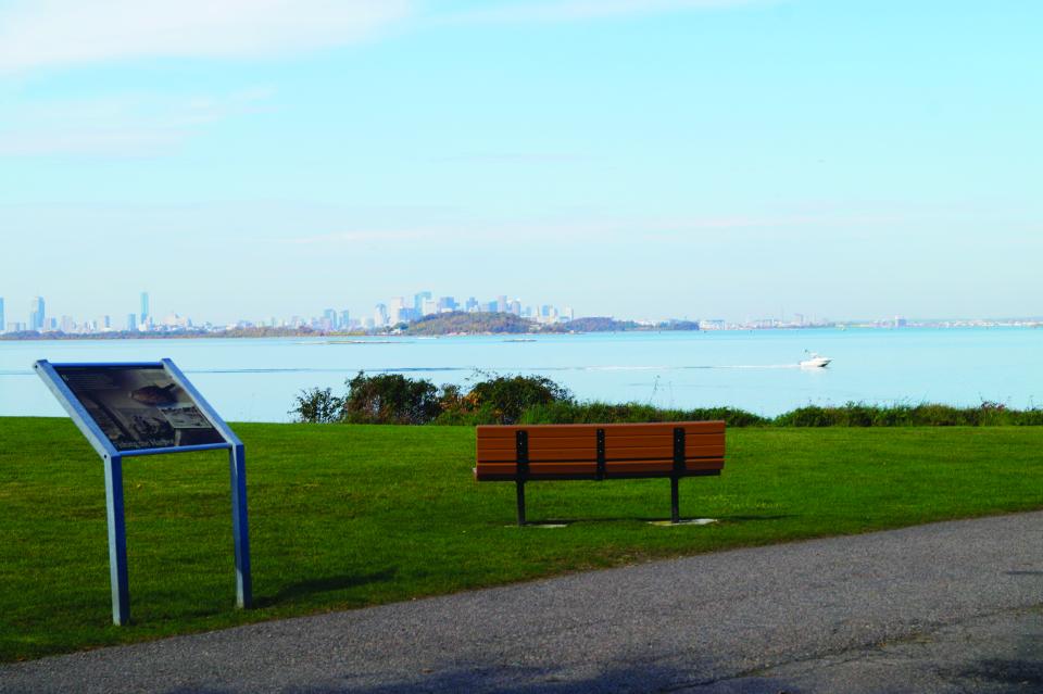 Boston Harbor from Nut Island