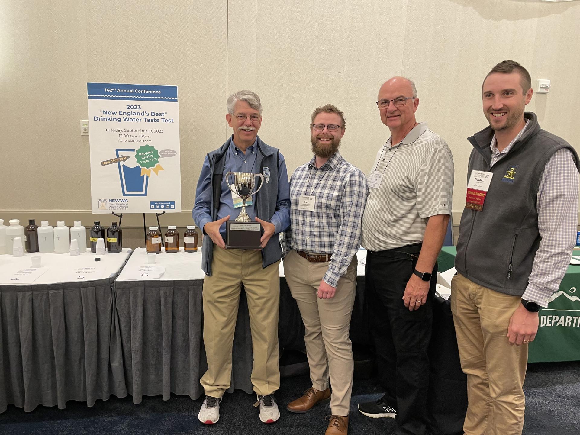 Drinking water taste test winners 2021