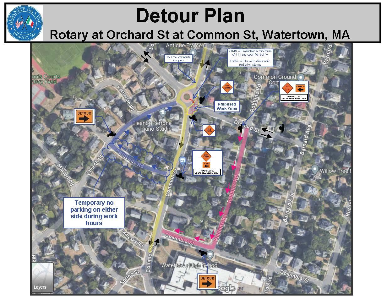 July 2024 Detour Plan